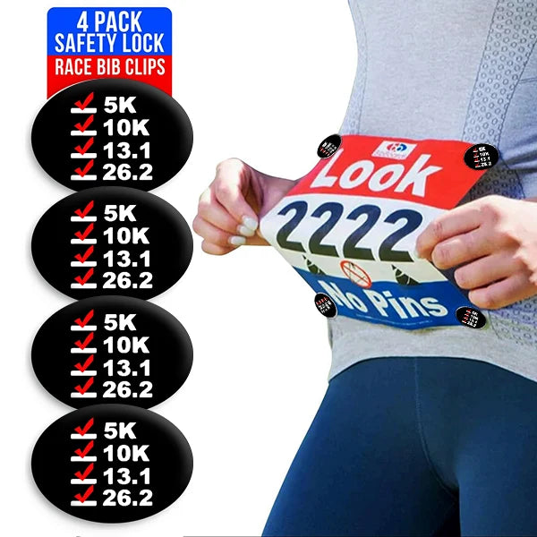 Race Bib Fasteners
