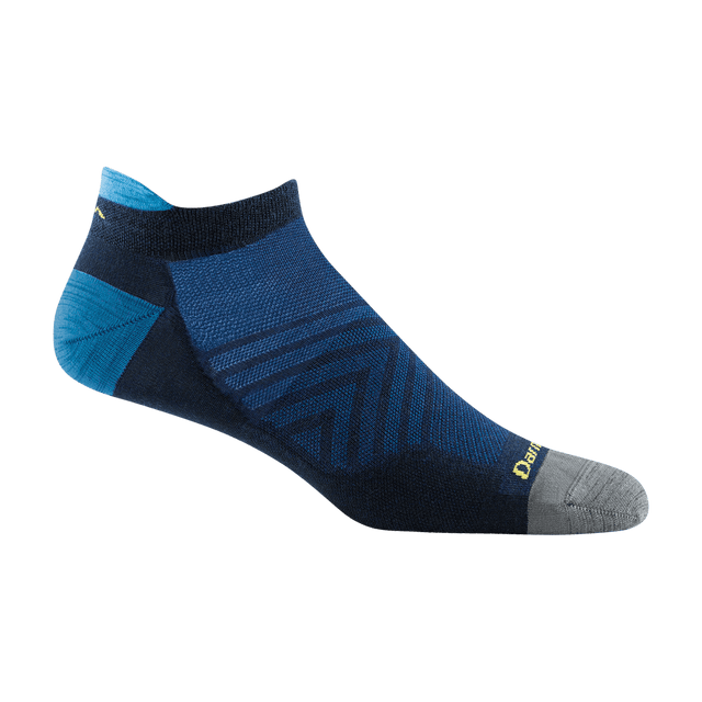 Darn Tough Run No Show Tab No Cushion Ultra-Lightweight Running Sock - Men's - Eclipse - Two Rivers Treads