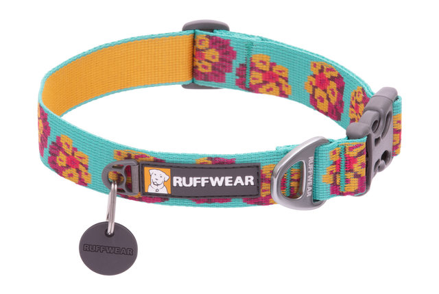 Ruffwear Flat Out™ Dog Collar - Spring Burst - Two Rivers Treads