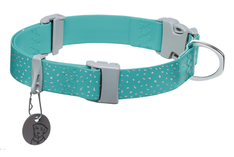 Ruffwear Confluence™ Waterproof Dog Collar - Aurora Teal - Two Rivers Treads