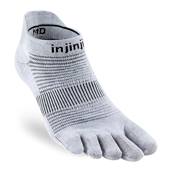 Injinji Run Lightweight No-Show (Coolmax) - Two Rivers Treads