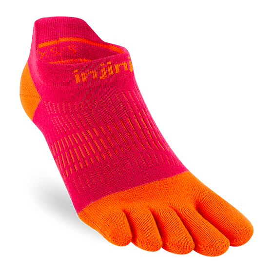 Injinji Women's Run Lightweight No-Show - Two Rivers Treads