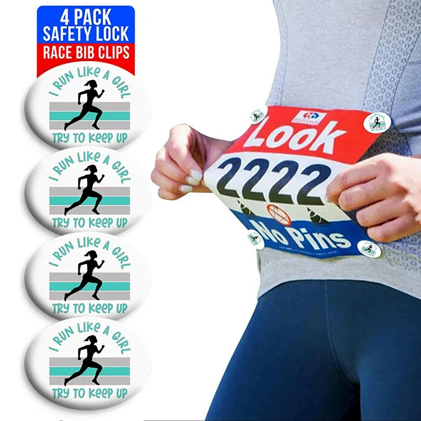 Race Bib Fasteners
