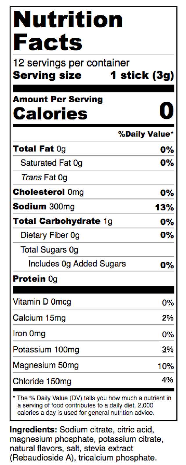Generation UCAN Lemon-Lime Electrolyte Stick