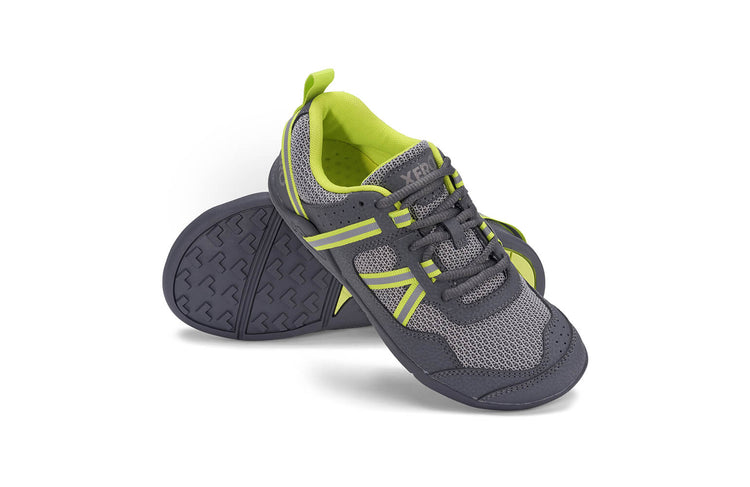 Xero Shoes Prio - Kids - Gray/Lime - Two Rivers Treads