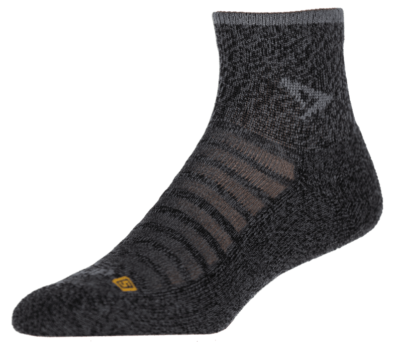 DryMax Run Lite Mesh 1/4 Crew - Graphite