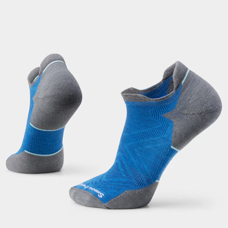 Smartwool Targeted Cushion Run Low Ankle sock with cushioned sole and low-cut design, ideal for running and athletic activities.