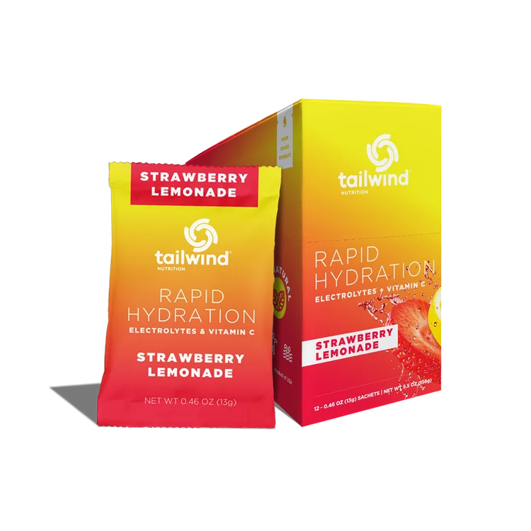Barra de una sola porción de combustible de resistencia Tailwind - Cafeína de frambuesa