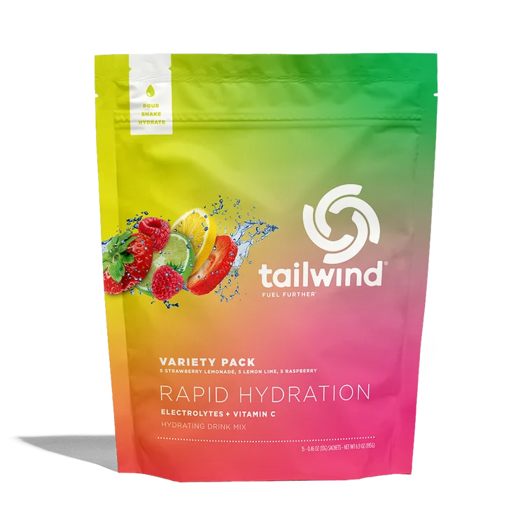 Barra de una sola porción de combustible de resistencia Tailwind - Cafeína de frambuesa