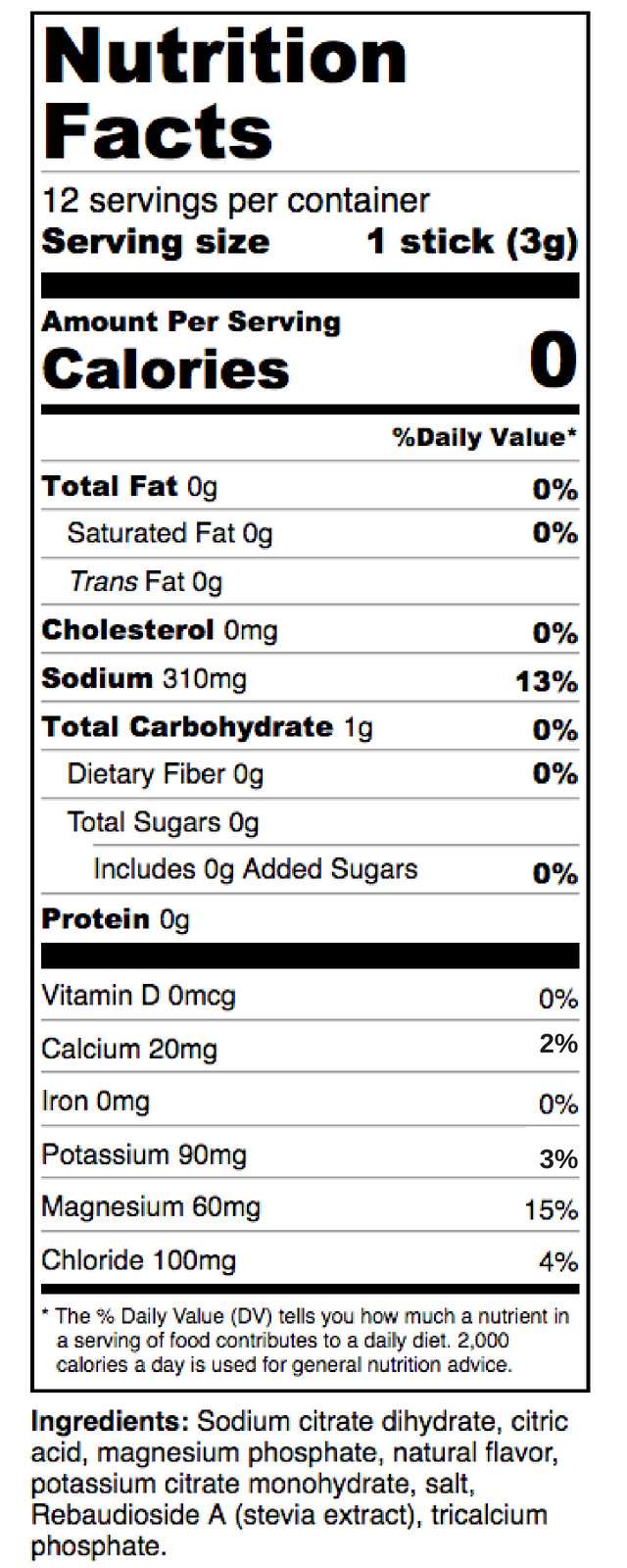 Generation UCAN Watermelon Electrolyte Stick