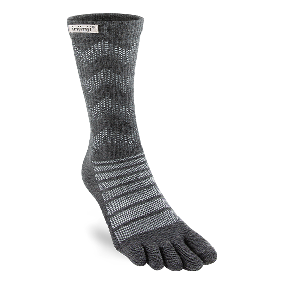 Injinji Outdoor Midweight Crew Wool - Two Rivers Treads
