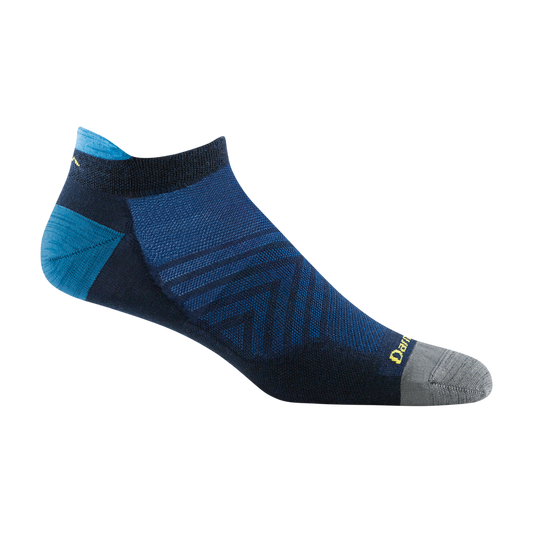 Calcetines para correr ultraligeros Darn Tough Run No Show Tab No Cushion para hombre - Eclipse