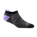 Darn Tough Run No Show Tab No Cushion Ultra-Lightweight Running Sock - Women's - Space Gray - Two Rivers Treads
