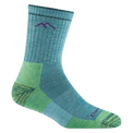 Darn Tough - Women's  Micro Crew Midweight Hiking Sock - Aqua Heather - Two Rivers Treads