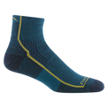 Darn Tough - Men's Hiker Midweight with Cushion Hiking 1/4 Sock - Dark Teal - Two Rivers Treads