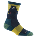 Darn Tough Women's Bear Town Micro Crew Lightweight Hiking Sock - Dark Teal - Two Rivers Treads