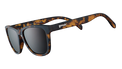GOODR Bosley's Basset Hound Dreams sunglasses shown from the side, featuring a transparent frame design.