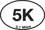 Two Rivers Treads RUN MAGNET 5K accessory, black and silver design with magnet attachment, used for running or fitness activities.