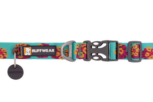 Ruffwear Flat Out™ Dog Collar - Spring Burst