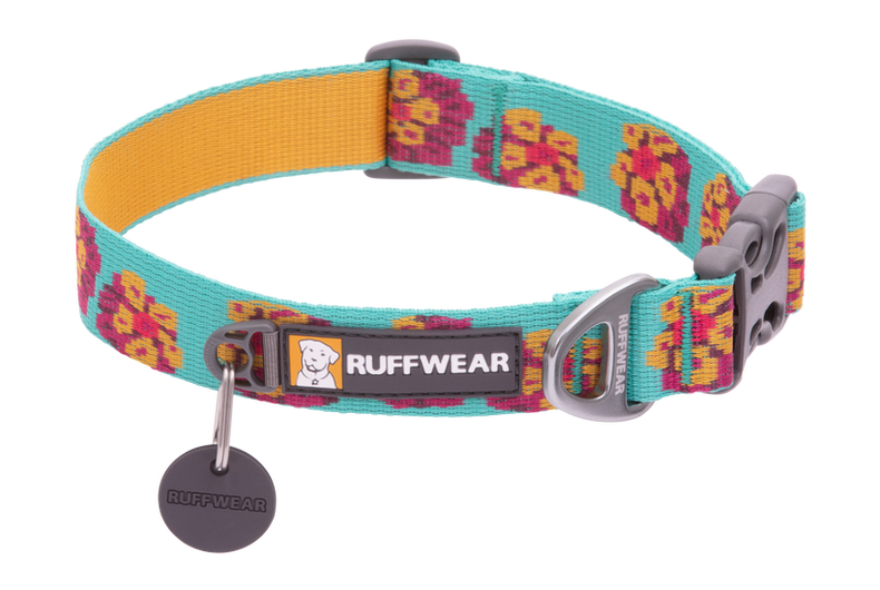 Ruffwear Flat Out™ Dog Collar - Spring Burst - Two Rivers Treads