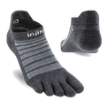 Injinji Run Lightweight No-Show Wool - Slate