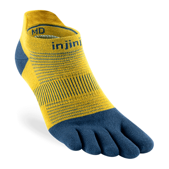 Injinji Run Lightweight No-Show (Coolmax) - Two Rivers Treads