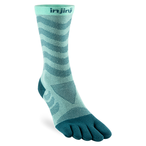 Injinji Women's Ultra Run Crew - Two Rivers Treads