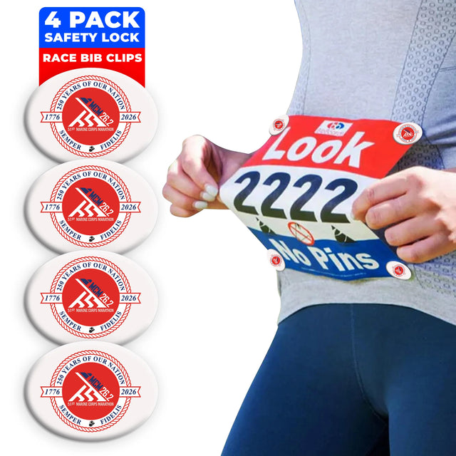 Race Bib Fasteners