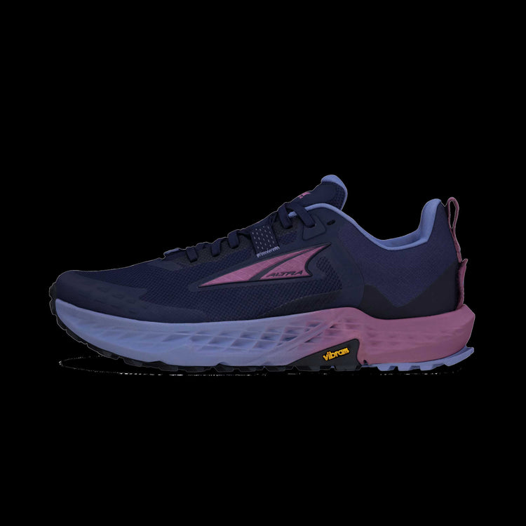 Women's Timp 5 running shoes by Altra Zero Drop Footwear, featuring breathable mesh upper and cushioned outsole.