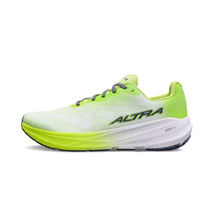 Men's Altra Zero Drop Footwear Experience Flow 3 running shoes with breathable mesh upper and cushioned sole.