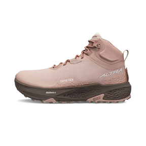 Women’s Altra Timp 6 Mid GTX hiking shoes with waterproof Gore-Tex upper and supportive mid-height design.