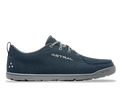 Astral Footwear Loyak All Weather storm blue outdoor shoes with rugged soles and waterproof design, suitable for various weather conditions.