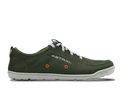 Astral Footwear Loyak men's Fern Green shoes with outdoor design and shadowed background, showcasing casual footwear style.
