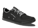 Astral Footwear Loyak men's space black shoes with sleek design and modern style, shown from a side angle.