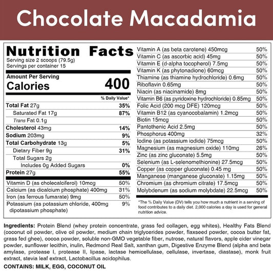 HLTH Code Complete Meal - Chocolate Macadamia