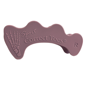 Correct Toes Sport toe spacers from Correct Toes, designed to improve toe alignment and foot health during activity.