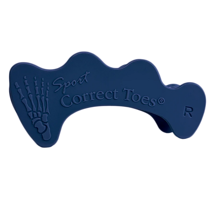 Correct Toes Sport toe spacers showing individual toe separation for improved foot alignment and comfort.