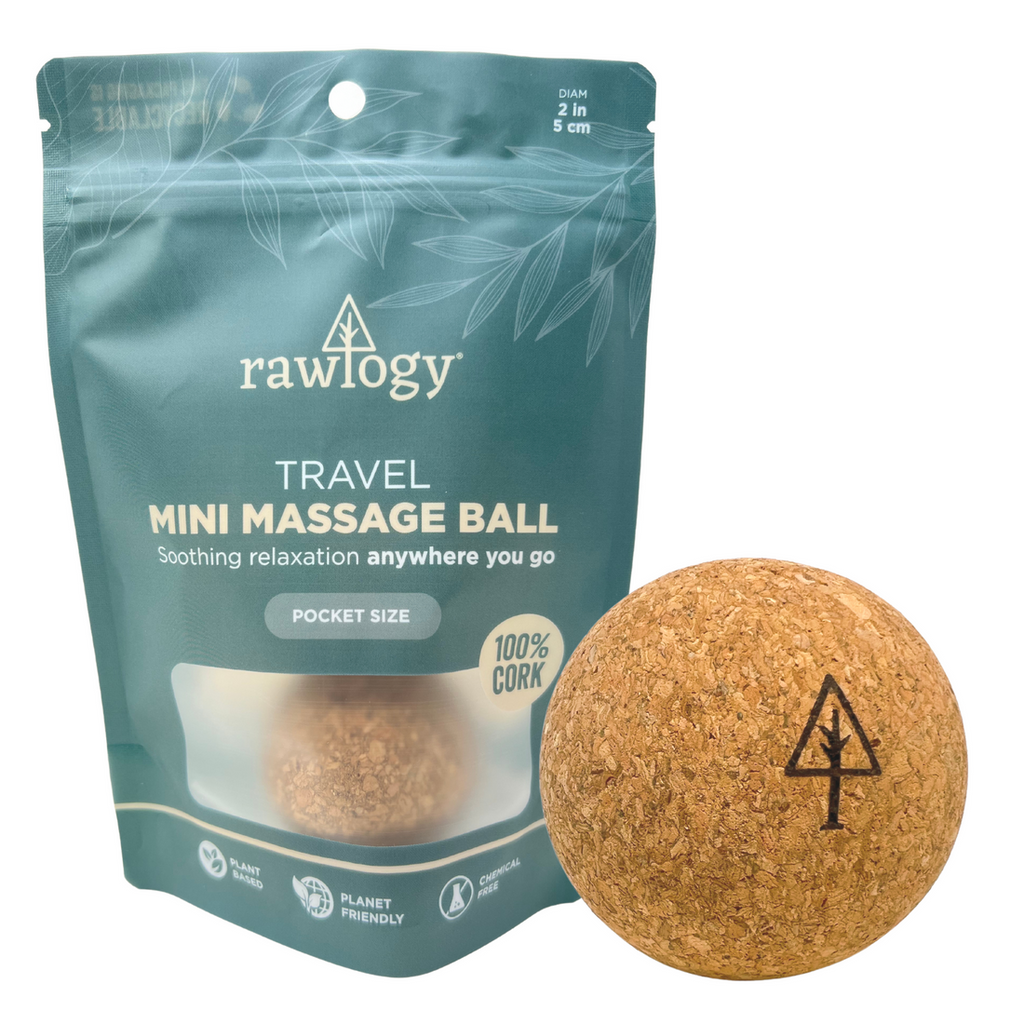 Rawlogy Mini Cork Massage Ball - Pocket Size