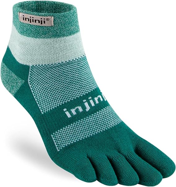 Injinji Trail Mid Weight Mini Crew Socks (Assorted Colors)