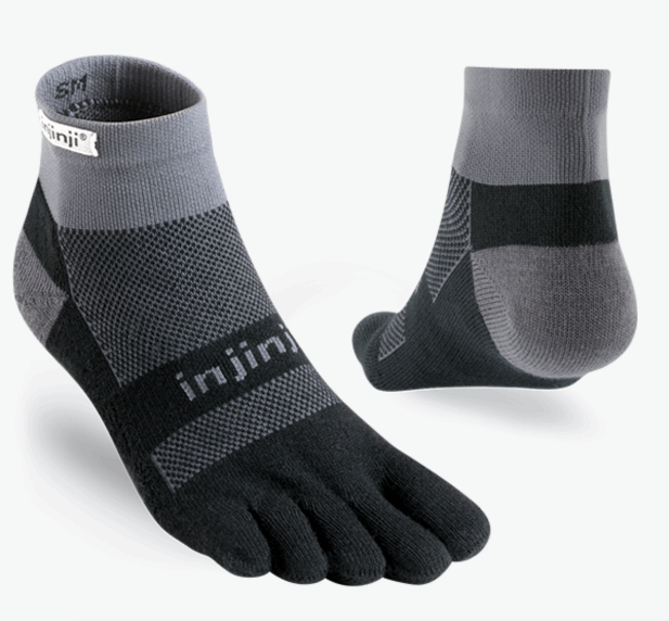 Injinji RUN Mid Weight Mini-Crew Sock