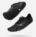 Vibram FiveFingers Women's KSO Evo shoes, lightweight barefoot running shoes with flexible design and individual toe pockets.