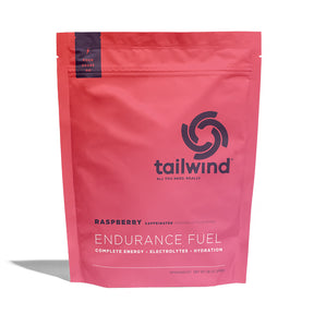 Tailwind Endurance Fuel 30 Serving Bag - Raspberry Caffeine - Two Rivers Treads
