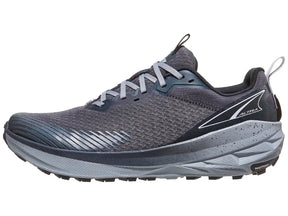 Altra Zero Drop Footwear men's Experience Wild 2 shoes in taupe and grey with rugged design and trail-ready features.