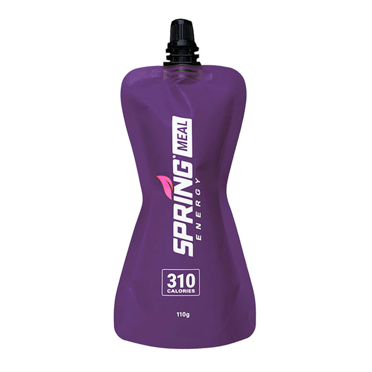 Spring Energy Endurance Meal with blueberries, showing a close-up of the nutritious, berry-flavored energy meal in a prepared serving