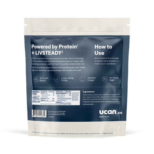 UCAN Cookies & Cream Energy + Whey Protein Powder - Two Rivers Treads