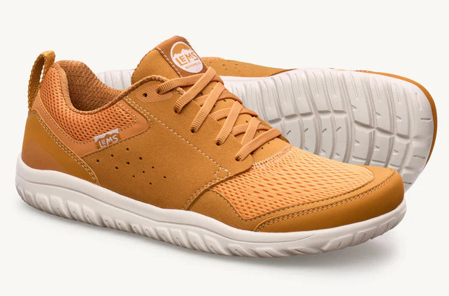 Lems Primal Zen unisex shoes, side view showing minimalist design and neutral color, suitable for casual wear and outdoor activities.