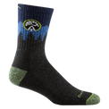 Darn Tough ATC Micro Crew Midweight Hiking Sock - Unisex - Eclipse - Two Rivers Treads
