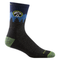 Darn Tough ATC Micro Crew Midweight Hiking Sock - Unisex - Eclipse - Two Rivers Treads