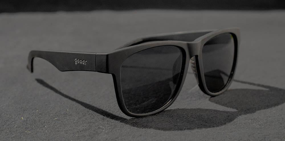 Goodr BFG Sunglasses - Hooked on Onyx - Two Rivers Treads