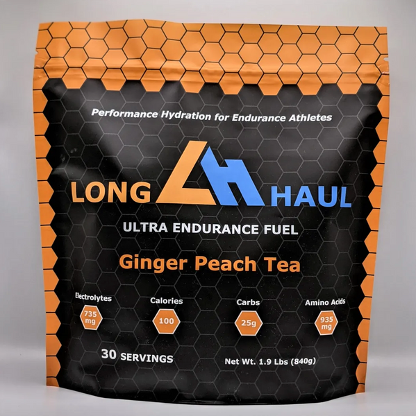 Long Haul Sports Nutrition - 30 Serving Bag - Ginger Peach Tea
